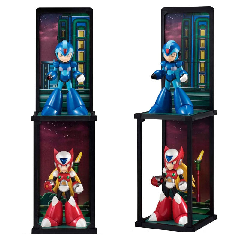 Action Figure Mega Man com Zero de Brinde