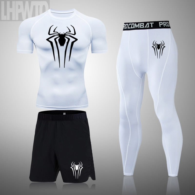 Conjunto de Roupas para Academia Spider Man