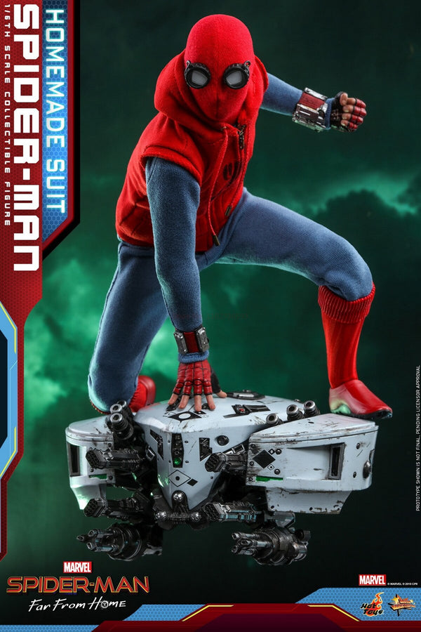 Action Figure Spider Man Uniforme Caseiro