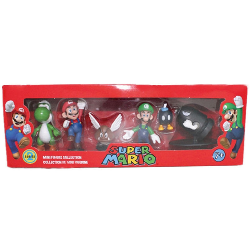 Lote coleção Personagens Super Mario