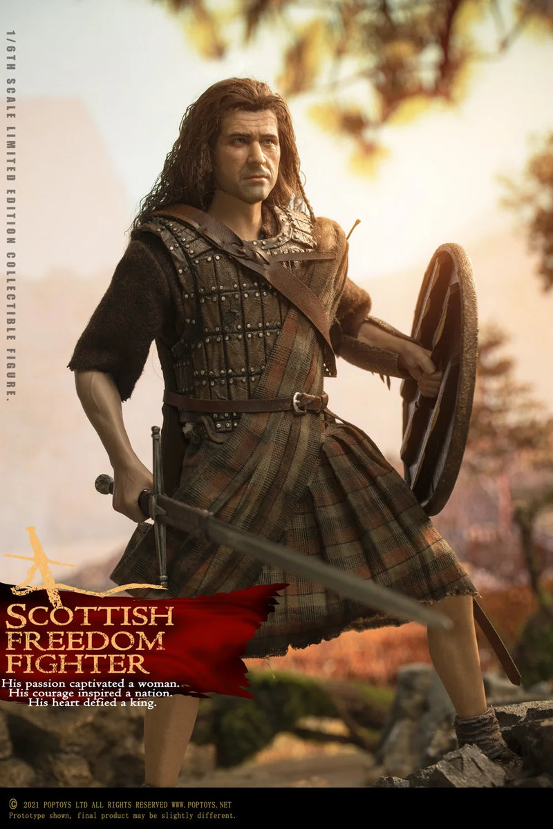 Action Figure Mel Gibson em Coração Valente