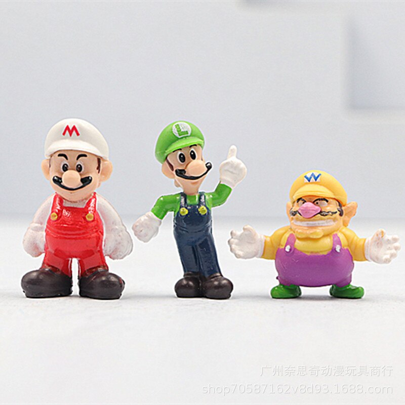 Lote Miniaturas Personagens Super Mario