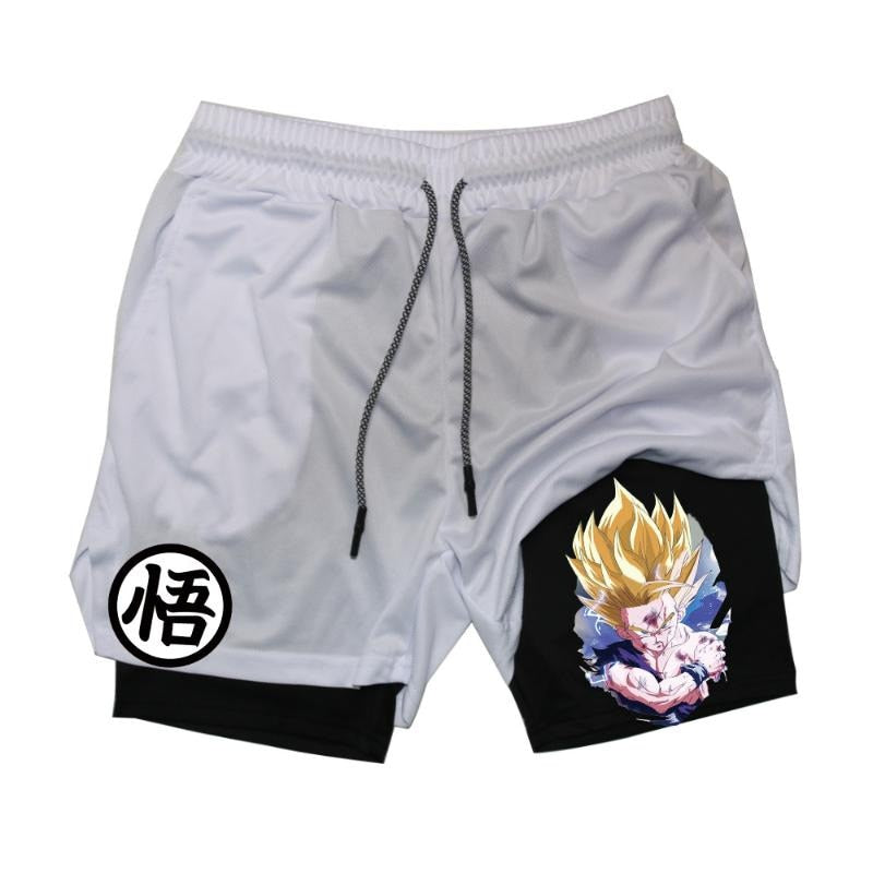 Bermudas Dupla Camada Tema Dragon Ball