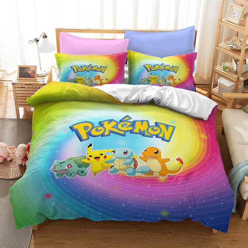 Roupas de Cama Tema Pokemon