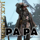 Action Figure Realista Capitão Jack Spar Row