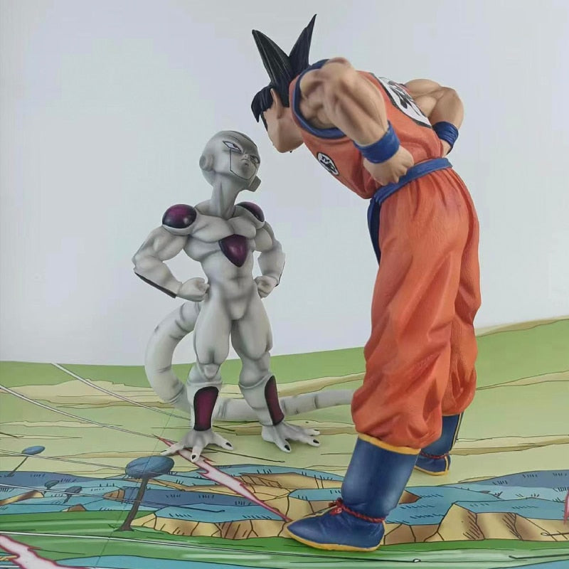 Action Figure Goku vs Frieza