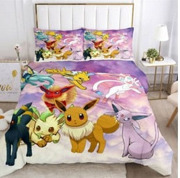 Roupas de Cama Tema Pokemon