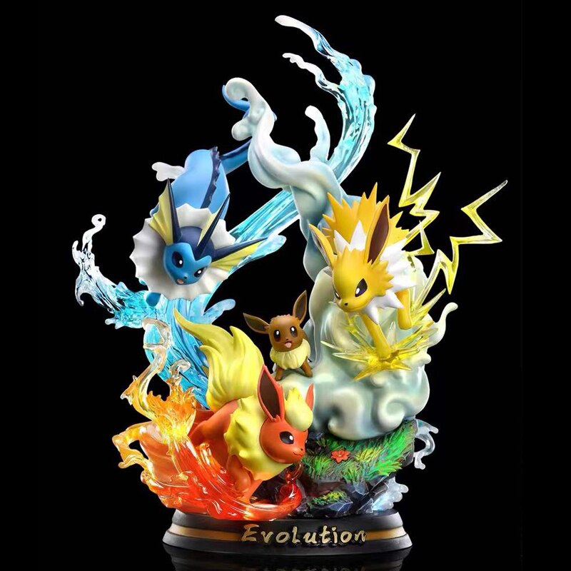 Estatuetas Pokemon Evoluções