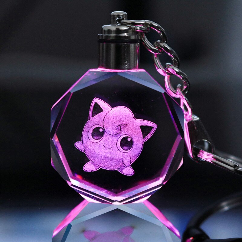 Chaveiro Cristal Luminoso Pokemon