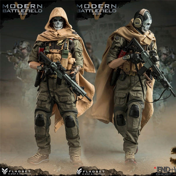 Action Figure Infantaria Fantasma Battlefield Modern