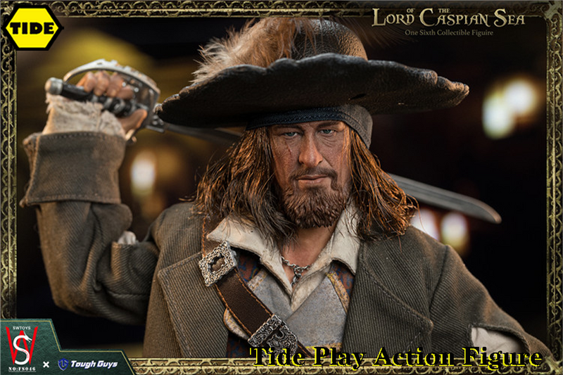 Action Figure Lord Caspian Piratas do Caribe