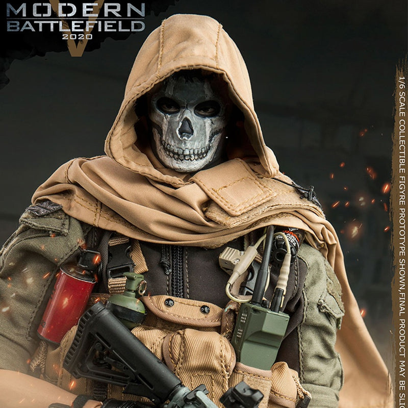 Action Figure Infantaria Fantasma Battlefield Modern