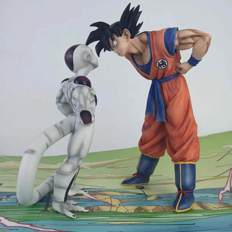 Action Figure Goku vs Frieza