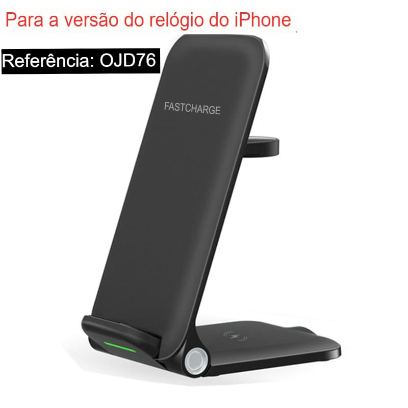 Suporte 4 em 1 para Carga de Indução | Iphone e Samsung