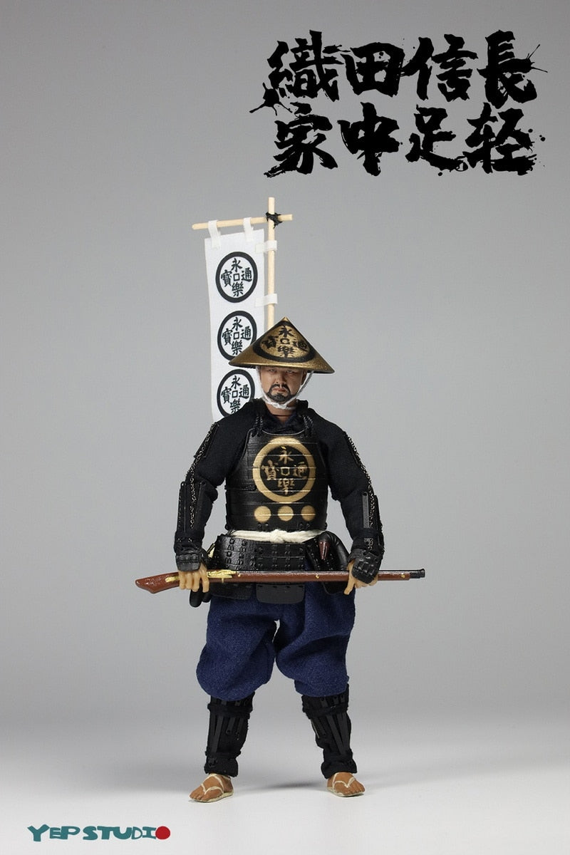 Action Figure Infantaria Samurai Nobunaga