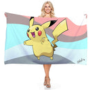 Toalha de Praia Tema Pokemon