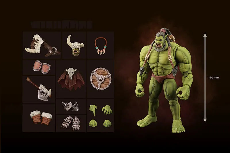 Action Figure Guardião Orc For The Horde