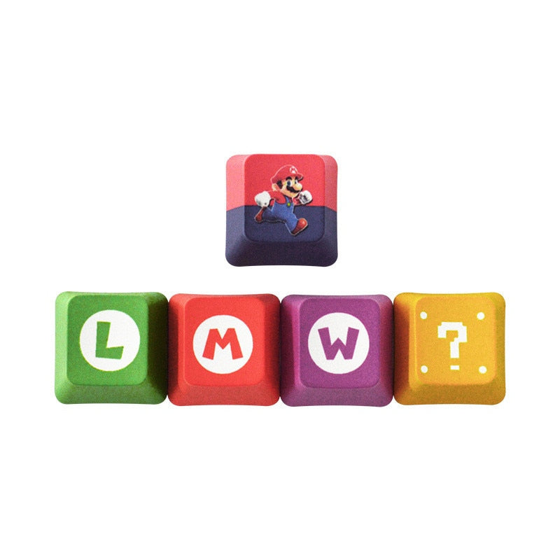 Teclas Super Mario para Teclado Mecânico