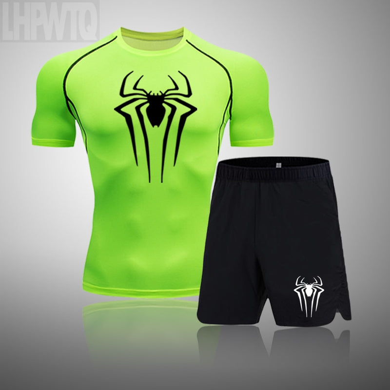 Conjunto de Roupas para Academia Spider Man