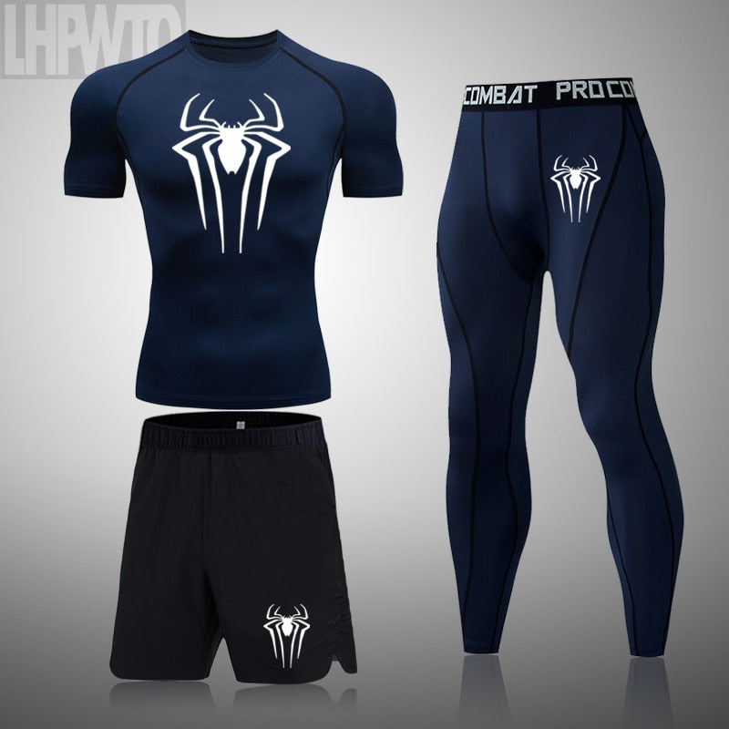 Conjunto de Roupas para Academia Spider Man