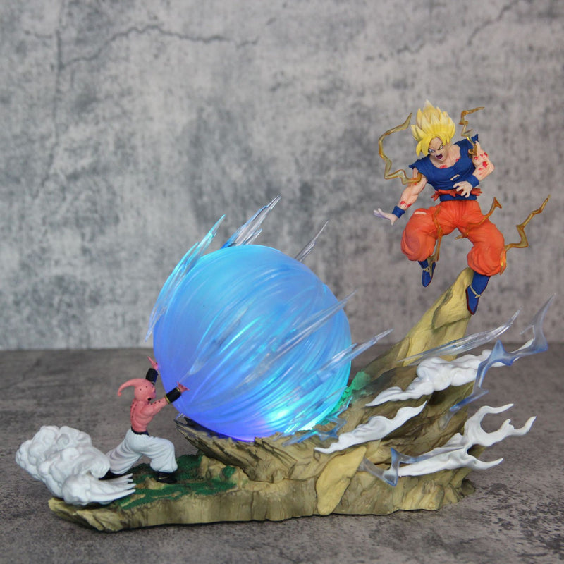 Action Figure Goku Vs Majin Boo