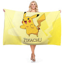 Toalha de Praia Tema Pokemon