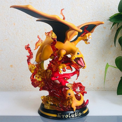 Estatuetas Pokemon Evoluções