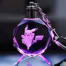 Chaveiro Cristal Luminoso Pokemon