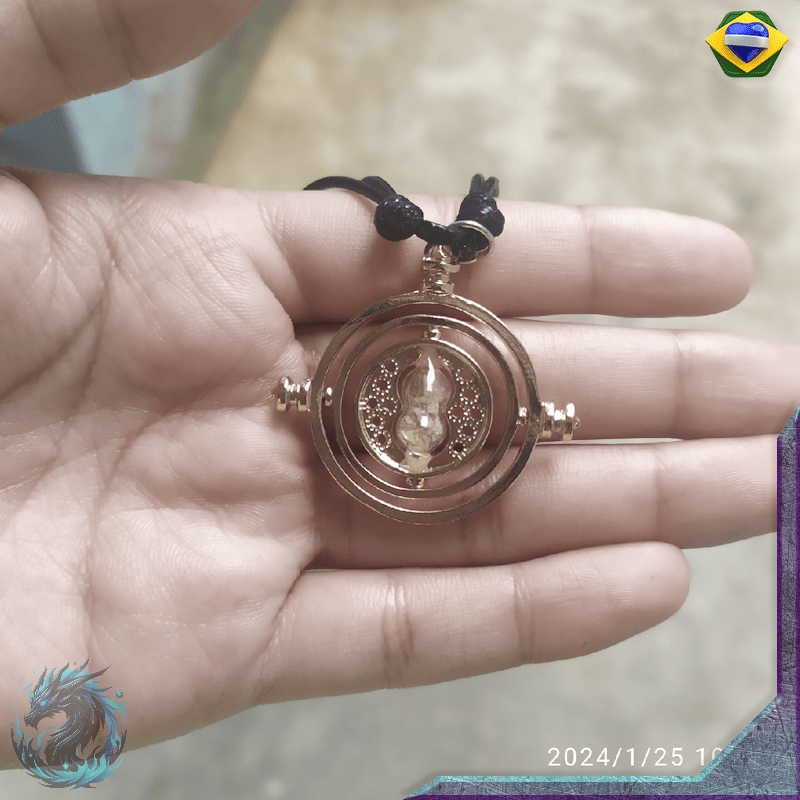 Colar Vira-Tempo Hermione