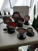 Kit Com 7 Totem Boneco Personagens Harry Potter Figure*