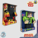 Kit 2 Bonecos Athos + Cadres Gamer Articulado Youtuber 25cm - Algazarra