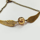 Pulseira Pomo de Ouro Harry Potter Bijuteria - Cor Prata ou Bronze