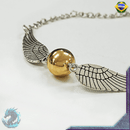 Pulseira Pomo de Ouro Harry Potter Bijuteria - Cor Prata ou Bronze