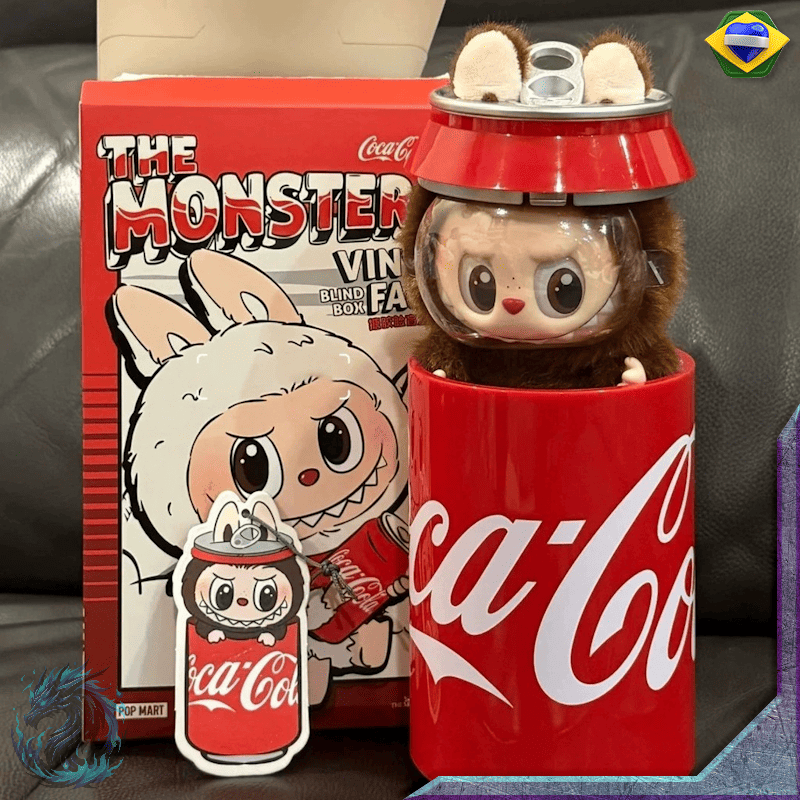 Labubu Coca-Cola Série Misteriosa – Terceira Geração
