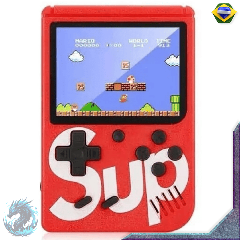 Mini Game Retrô Portátil Nintendo – 400 Jogos