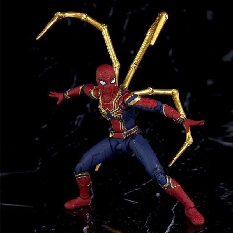 Boneco Homem Aranha Com Garras 16cm Vingadores Colecionável