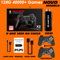 Game Retrô GD10 2023 | Chip Atualizado + Poder e 60 FPS + 1 Controle de Brinde + 2 E-books