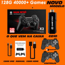 Game Retrô GD10 2023 | Chip Atualizado + Poder e 60 FPS + 1 Controle de Brinde + 2 E-books