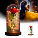 Rosa encantada do Clássico animado. Bela & A Fera.