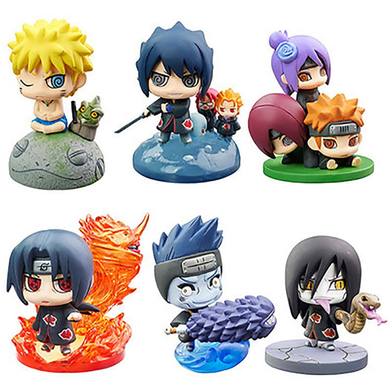 Miniaturas do Naruto - Tema Naruto -