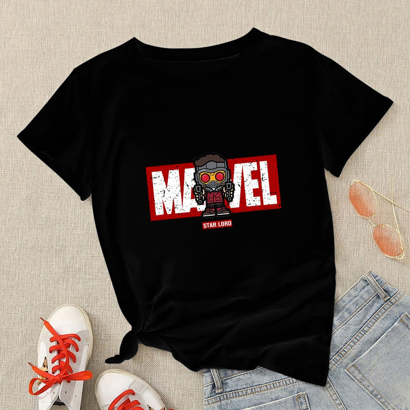Camisas de Manga - Tema Marvel -