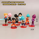 Lote de Miniaturas Dragon Ball - Linha WCF