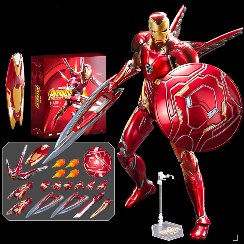 Action Figure Homem de Ferro -Tema Marvel -