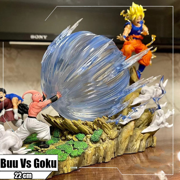 Action Figure Goku Vs Majin Boo