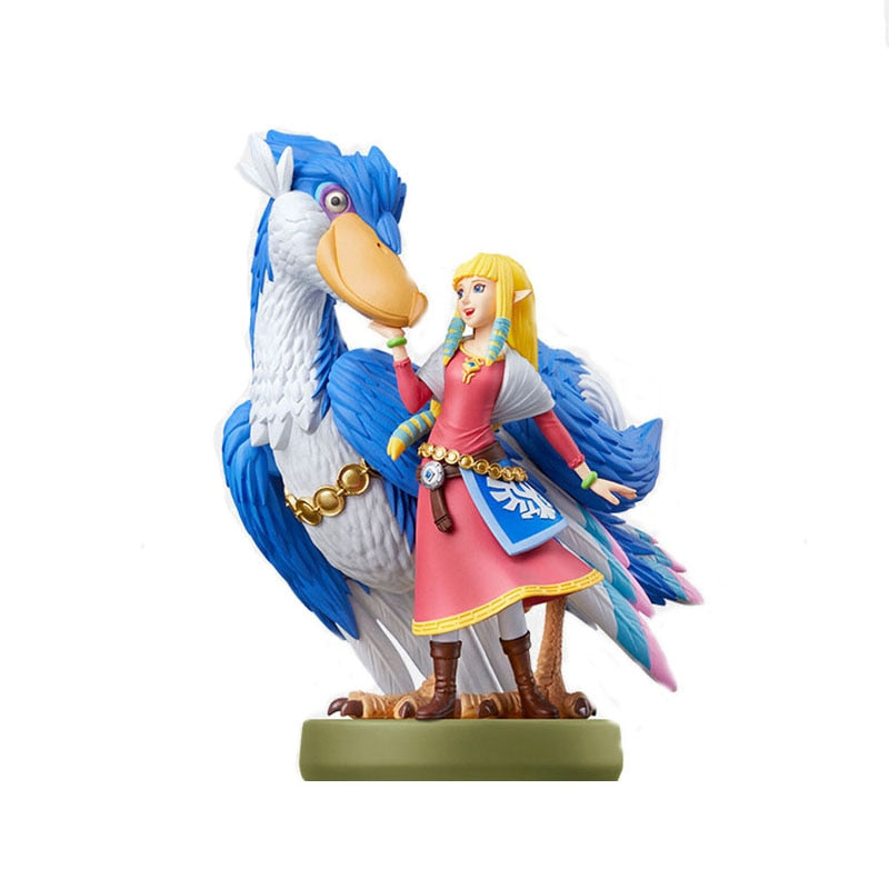 Amiibo de Zelda e Pássaro