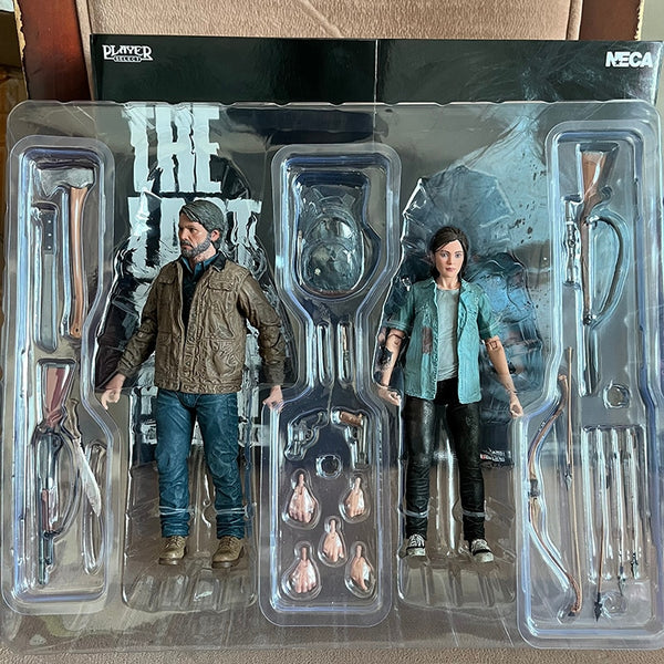 Action Figure totalmente Articulados de Joel e Ellie The Last Of Us Part 2