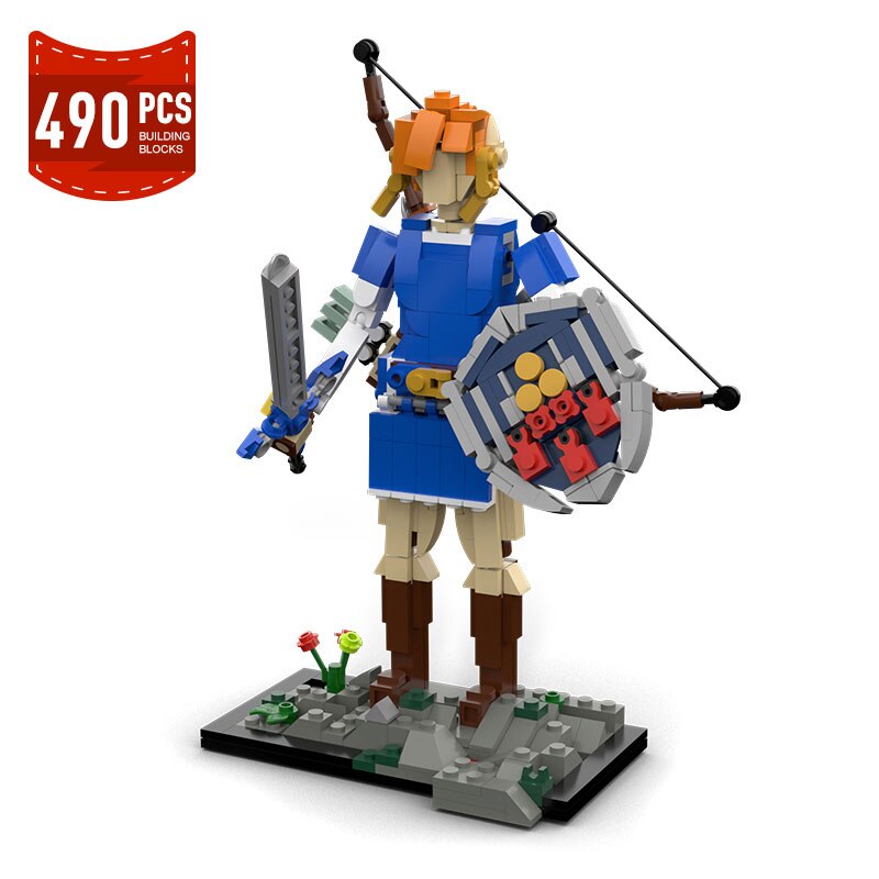 Coleção de Lego Zelda Breath of The Wild