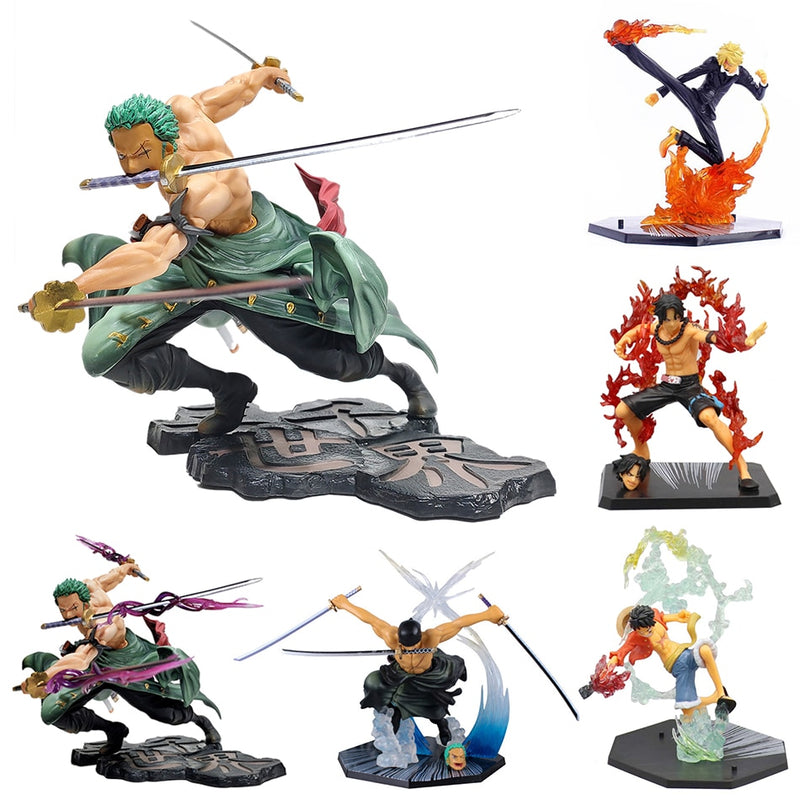 Coleção 1 - Action Figures One Piece | 18cm