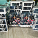 Action Figure Super Saiyan 4 Vegeta, Goku e Majin Boo