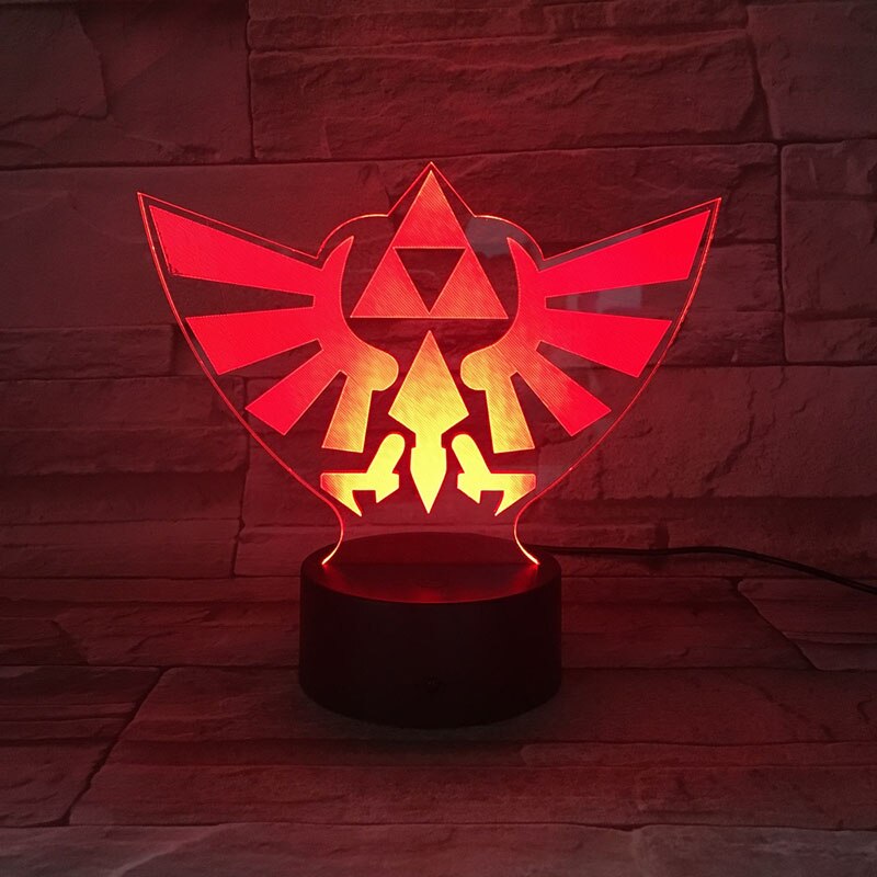 Luminária 3D do Tema The Legend of Zelda